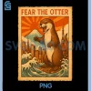Fear The Otter PNG, Funny Otter in Tokyo PNG