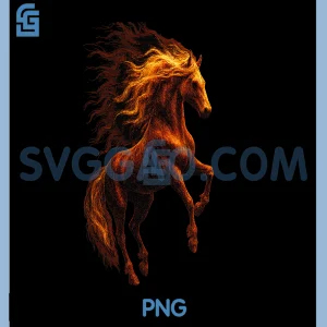 Fire Horse 2026 Year of The Horse PNG, Chinese New Year PNG