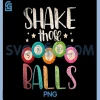 Shake Those Balls PNG, Funny Bingo Caller Gamble Lottery PNG