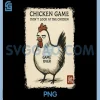 Chicken Game Graphic PNG, Funny Japanese Art PNG