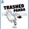 Trashed Panda PNG, Racoon Gets Drunk PNG