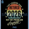 The Legend Has Retired 2026 PNG, Retirement 2026 1 The Legend Has Retired 2026 PNG, Retirement 2026