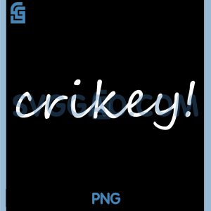 Crikey Script Design PNG, Funny Handwritten Typography Graphic PNG