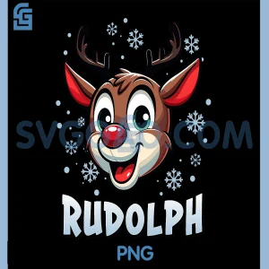 Santas Reindeer Rudolph PNG, Xmas Group PNG