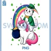 Siamese Cat St Patricks Day PNG, Saint Paddy's Owner PNG