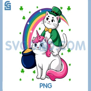 Siamese Cat St Patricks Day PNG, Saint Paddy's Owner PNG