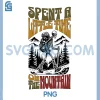 Spent A Little Time On The Mountain PNG, Skeleton Hiker PNG 1 Spent A Little Time On The Mountain PNG, Skeleton Hiker PNG