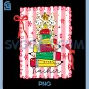 Teacher Bow Xmas Tree Pencil PNG, Funny Teacher Christmas PNG