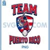 Team Puerto Rico PNG, Baseball Flag Patriotic PNG