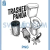 Trashed Panda PNG, Funny Drunk Racoon PNG 1 Trashed Panda PNG, Funny Drunk Racoon PNG