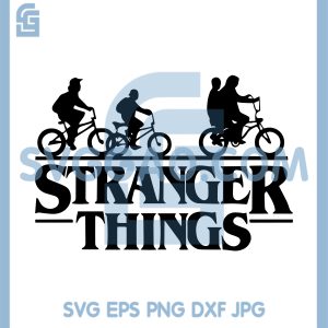 Stranger Things Group SVG, Stranger Things Logo movie SVG