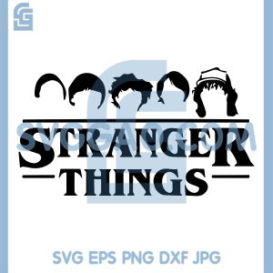 Movie Stranger Things Group SVG, Stranger Things Logo SVG