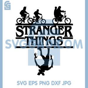 Movie Stranger Things Part 5 Art SVG, Stranger Things SVG File