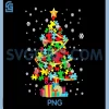 Autism Tree Christmas PNG, Autism Awareness Holiday PNG