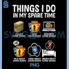 Things I Do In My Spare Time PNG, Comic Book Collectors PNG