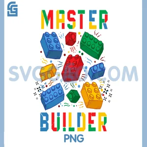 Master Builder PNG, Brick Builder Funny PNG