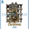 Camo Christmas Tree With Bow PNG, Merry Camo Holiday Design PNG 2 Camo Christmas Tree With Bow PNG, Merry Camo Holiday Design PNG