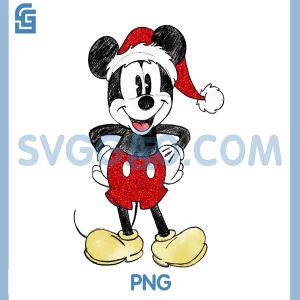 Disney Christmas Mickey PNG, Mouse Mickey PNG