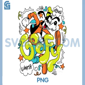 Disney Goofy Doodles PNG, Doodles Disney PNG