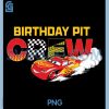 Disney & Pixars Cars Birthday PNG, Pit Crew Lightning McQueen PNG
