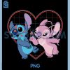 Angel Heart Kisses PNG, Disney Lilo And Stitch PNG