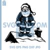 Santa Claus Rooftop Scene SVG, Christmas Santa SVG 2 Santa Claus Rooftop Scene SVG, Christmas Santa SVG