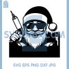 Santa Claus With Syringe SVG, Funny Christmas SVG 2 Santa Claus With Syringe SVG, Funny Christmas SVG