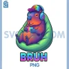 Funny Capybara Bruh PNG, Video Games Lovers PNG 1 Funny Capybara Bruh PNG, Video Games Lovers PNG