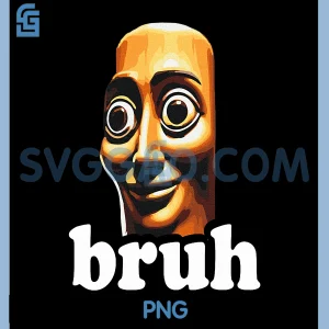 Tung Tung Tung Sahur Bruh PNG, Funny Gamer Secret PNG