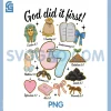 Funny God Did It First PNG, 67 Six Seven Christian Bible Verse PNG