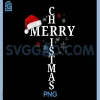 Xmas Cross Christian Snow PNG, Funny Merry Christmas PNG