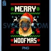 Funny Pug Christmas PNG, Pet Dog Lover Xmas PNG