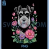 Schnauzer Art PNG, Schnauzer Dog Lover PNG