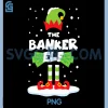 The Banker Elf PNG, Matching Family Cute Christmas PNG