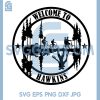 Welcome To Hawkins Logo SVG, Strangers Thing SVG
