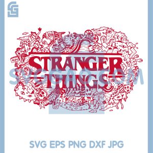Logo Stranger Things SVG, Stranger Things SVG