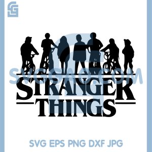 Logo Stranger Things Movies SVG, Stranger Things SVG
