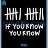 If You Know You Know PNG, Tally Marks Six Seven Meme PNG 2 If You Know You Know PNG, Tally Marks Six Seven Meme PNG