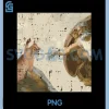 Creation of Adam Cat Painting PNG, Funny Art Meme PNG 1 Creation of Adam Cat Painting PNG, Funny Art Meme PNG