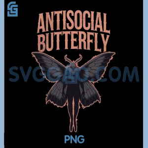 Antisocial Butterfly PNG, Cryptid Cryptozoology PNG, Mothman Introvert PNG