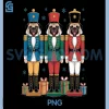 Cute Dog Christmas PNG, Pug Nutcracker PNG