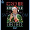 Funny 6 7 Bruh Trump PNG, Ugly Christmas Funny PNG