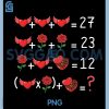 67 Math Teacher Valentine PNG, Math Teacher Six Seven PNG