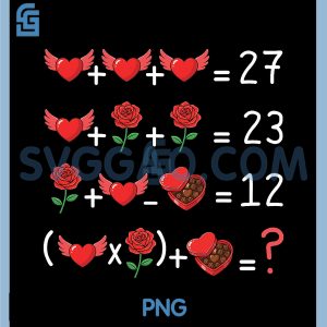 67 Math Teacher Valentine PNG, Math Teacher Six Seven PNG