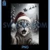 Funny Cat Selfie with Santa PNG, Claus Christmas PNG