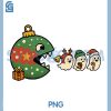 Ornament Eating Holiday PNG, Ghosts Gamers Christmas PNG