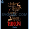 Santa Reindeer Name List PNG, Dasher Prancer Rudolph PNG 2 Santa Reindeer Name List PNG, Dasher Prancer Rudolph PNG