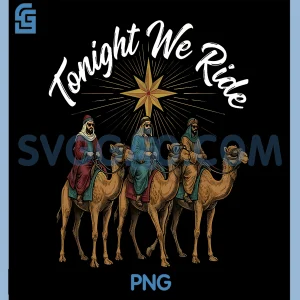 Tonight We Ride PNG, Wise Men Christmas PNG