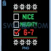 Brainrot Nice Naughty 6-7 PNG, 67 Meme Ugly Christmas PNG 1 Brainrot Nice Naughty 6-7 PNG, 67 Meme Ugly Christmas PNG
