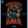 Aggressively Whimsical PNG, Dark Fantasy Warrior Battle Design PNG
